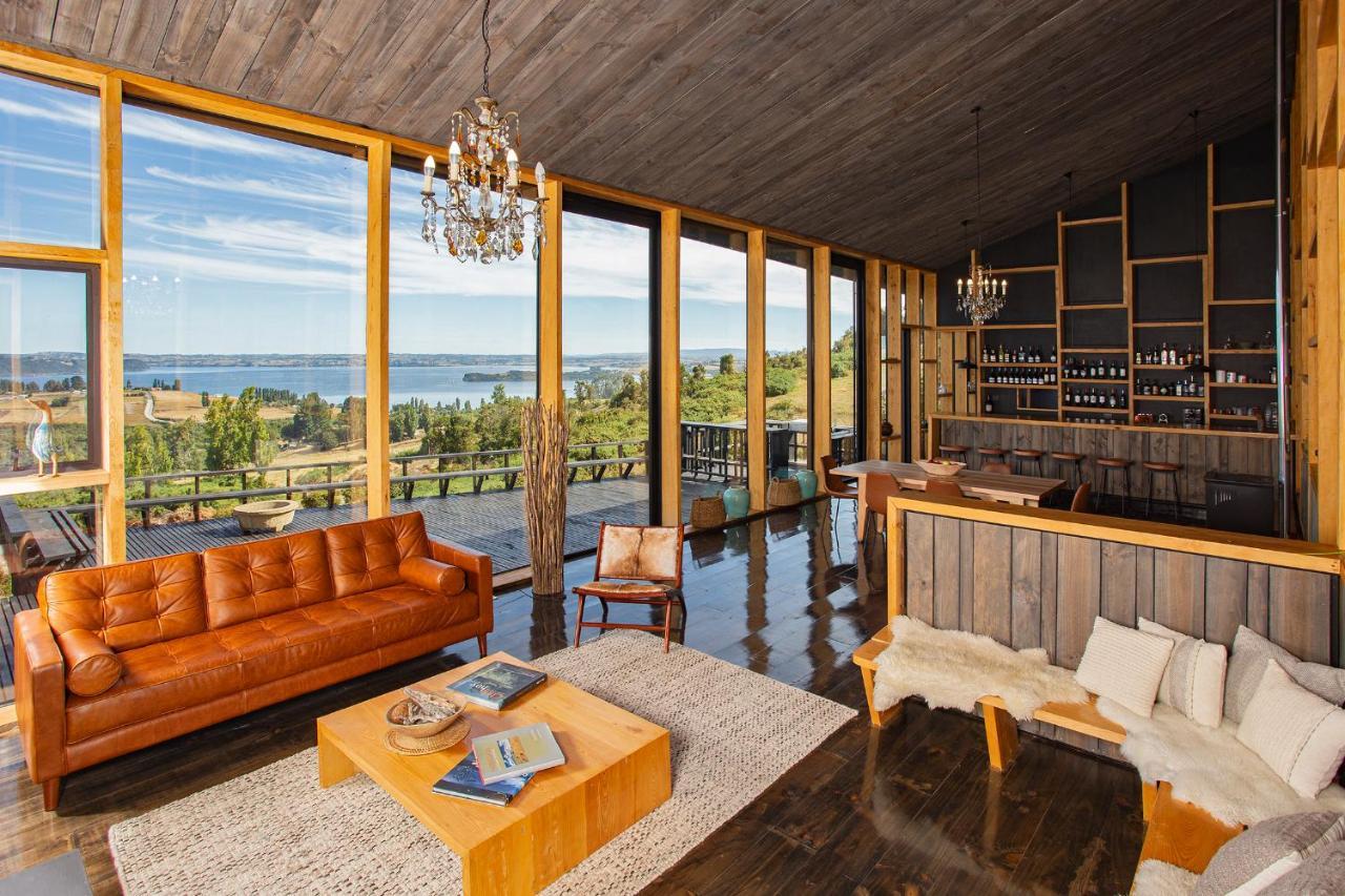 Hotel & Cava Estancia Rilan Castro Kültér fotó
